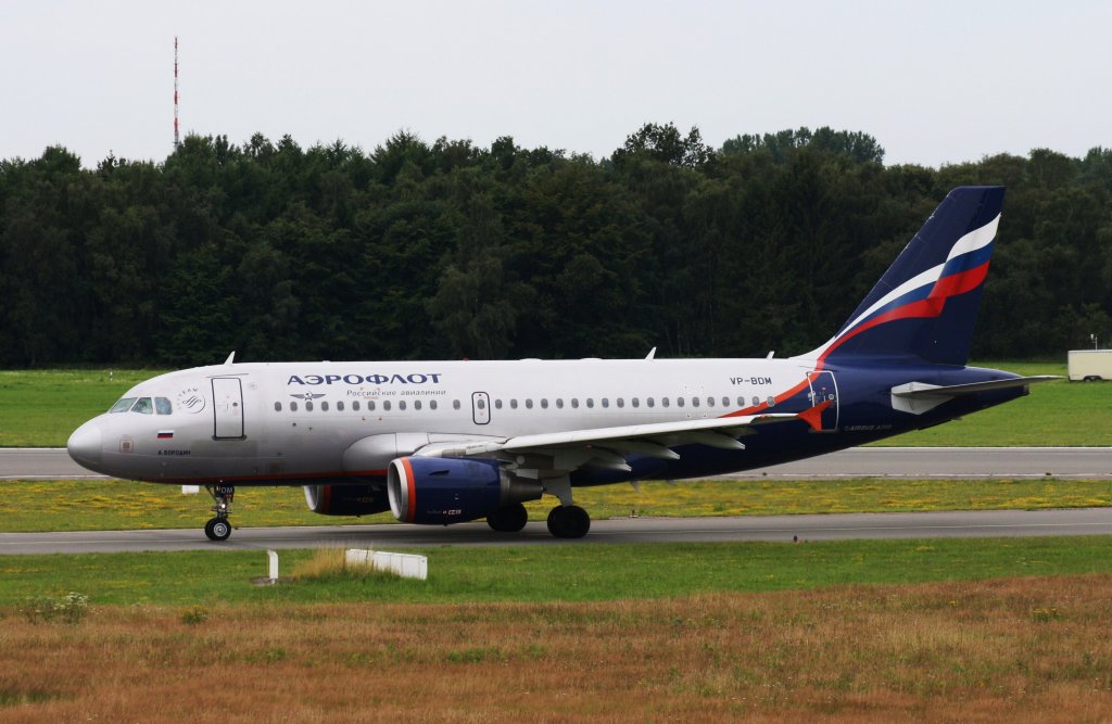 Aeroflot,VP-BDM,(c/n2069),Airbus A319-111,05.08.2012,HAM-EDDH,Hamburg,Germany