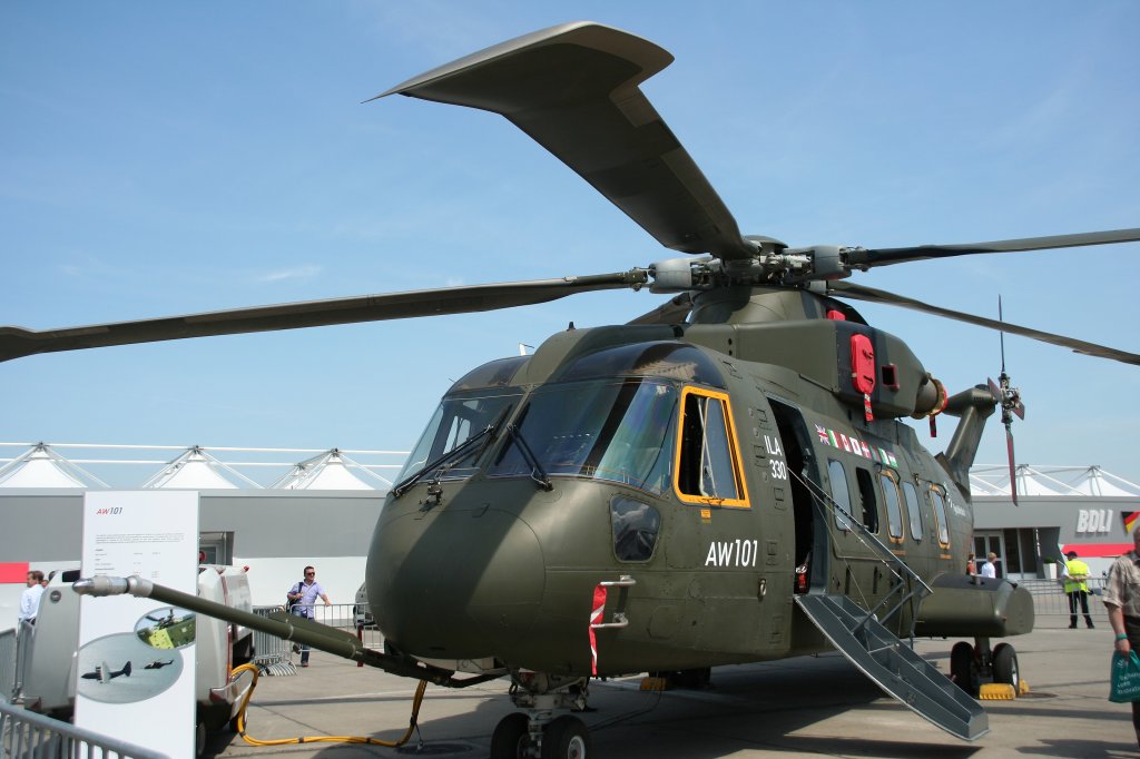 Agusta-Westland EH-101 Merlin G 17-510 am 09.06.2010 auf der ILA in Berlin-Schnefeld
