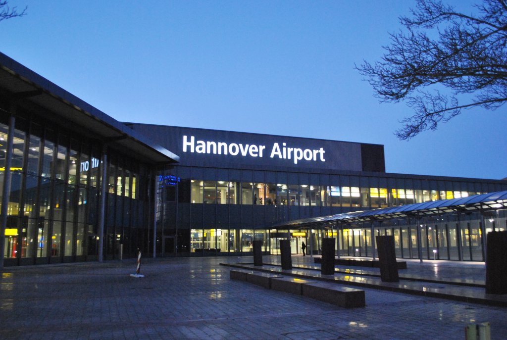 Aiport Hannover am 08.03.2011.