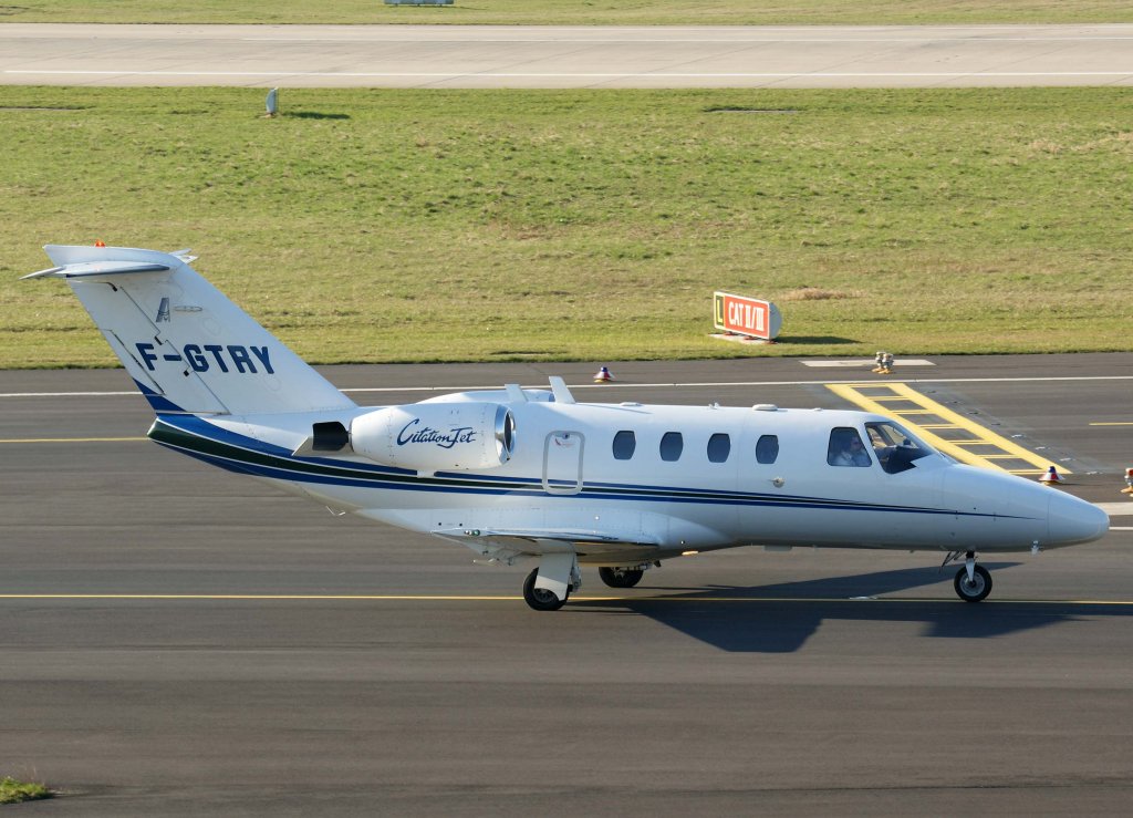 Air Ailes, F-GTRY, Cessna 525 Citation CJ-1, 20.03.2011, DUS-EDDL, Dsseldorf, Germany 

