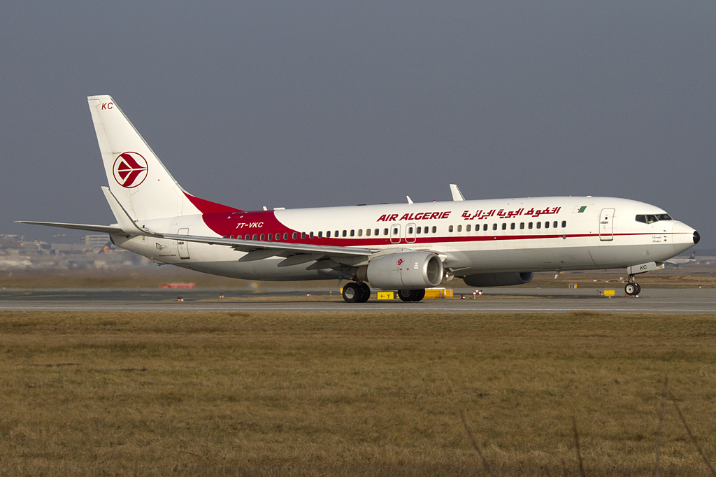 Air Algerie, 7T-VKC, Boeing, B737-8D6, 16.02.2011, FRA, Frankfurt, Germany 




