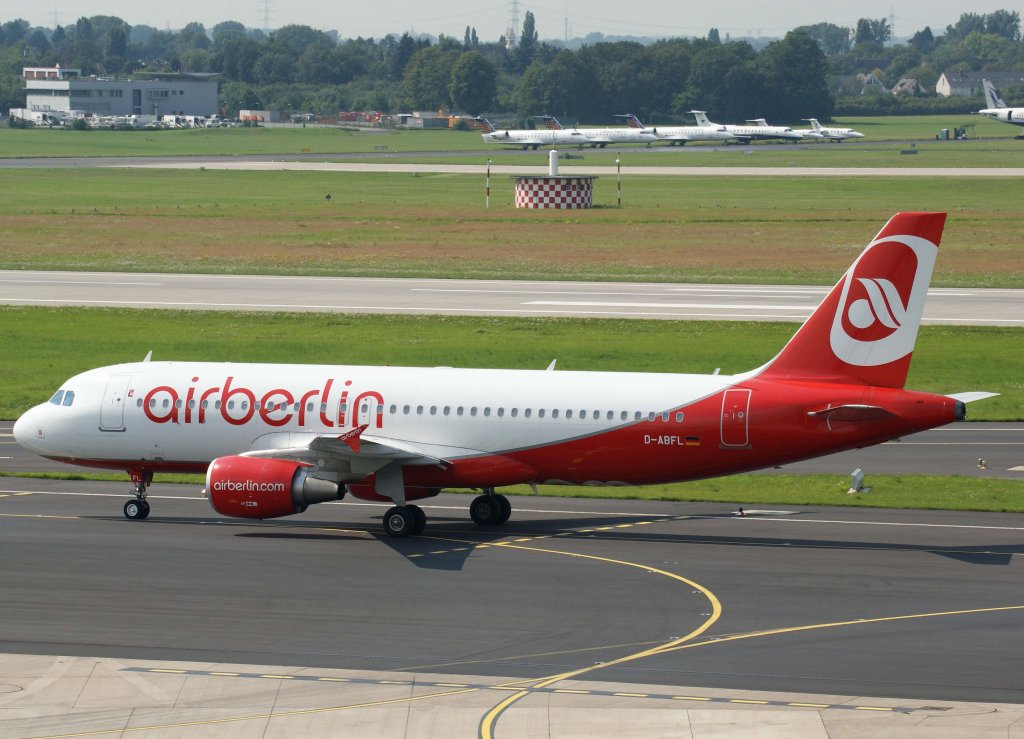 Air Berlin , D-ABFL, Airbus A 320-200, 28.07.2011, DUS-EDDL, Dsseldorf, Germany