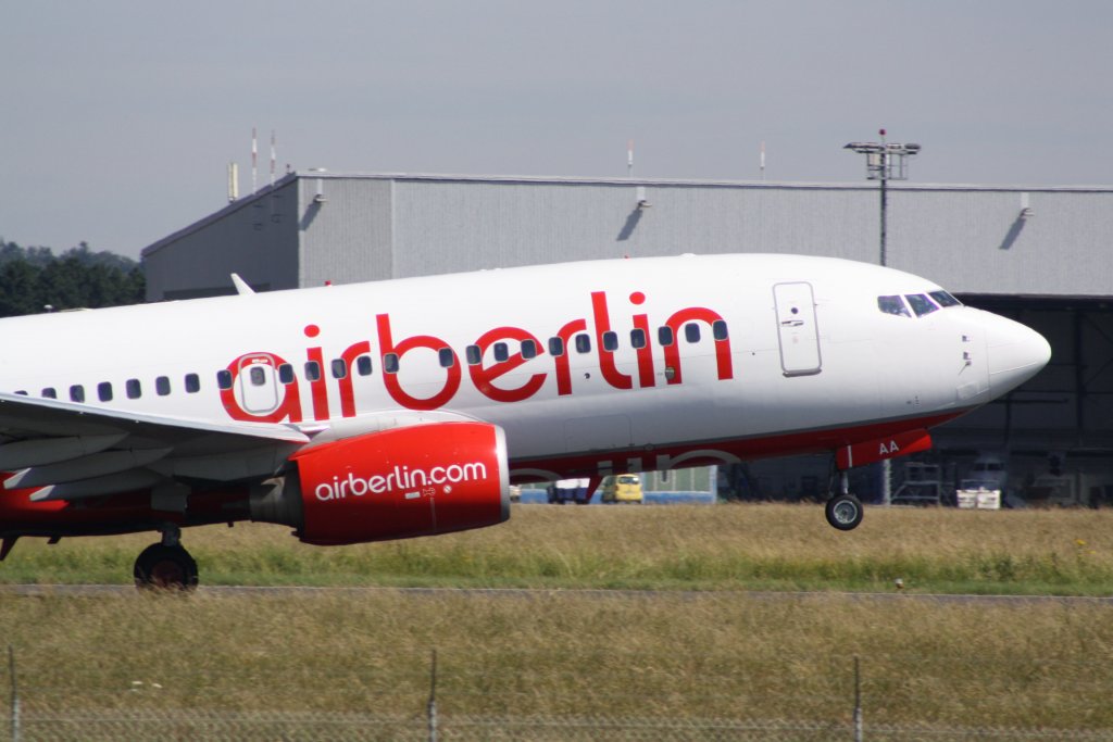 Air Berlin, Boeing 737-700 (NG), D-ABAA, First flight 15.12.2000, Delivery Date 18.05.2003, MSN 30271