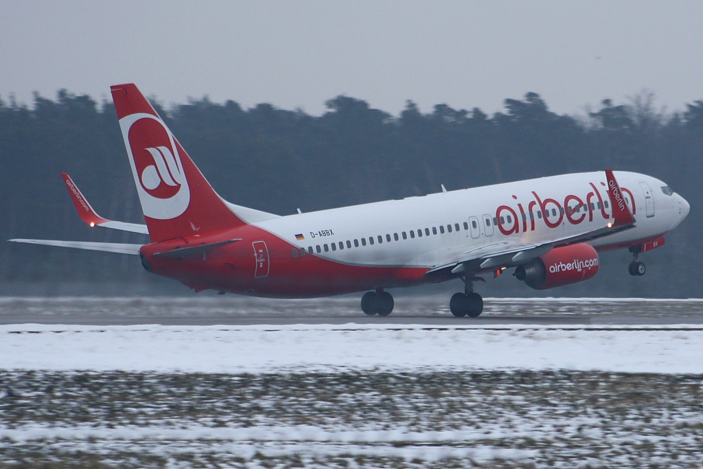 Air Berlin 
Boeing 737-800
D-ABBX
Frankfurt am Main FRA/EDDF
04.01.11