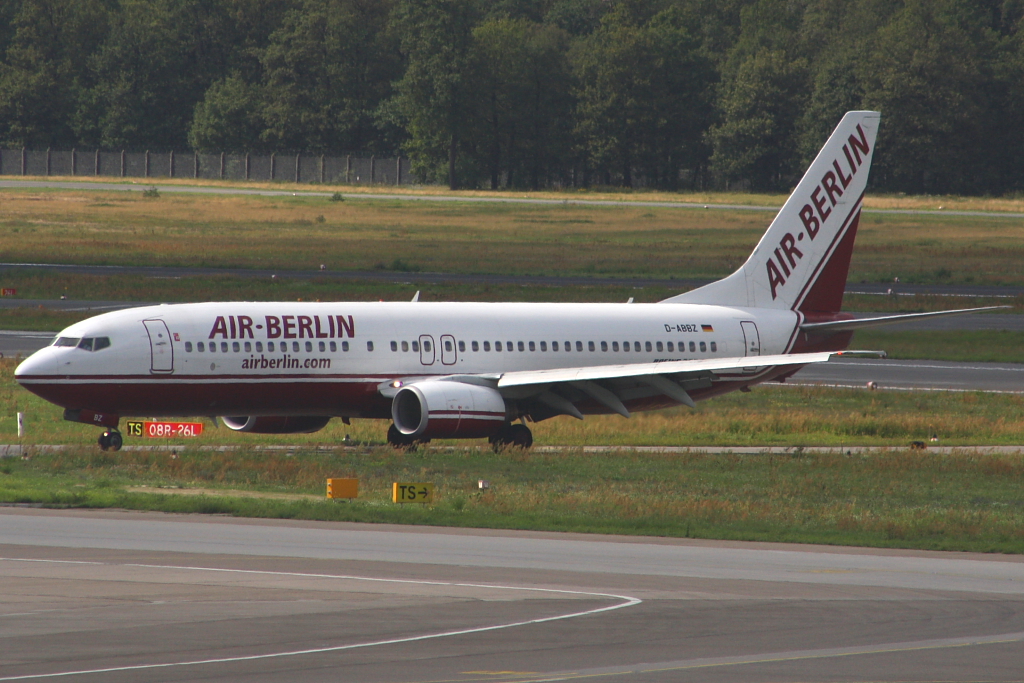 Air Berlin 
Boeing 737-85F 
D-ABBZ 
TXL Berlin [Tegel], Germany
19.08.10