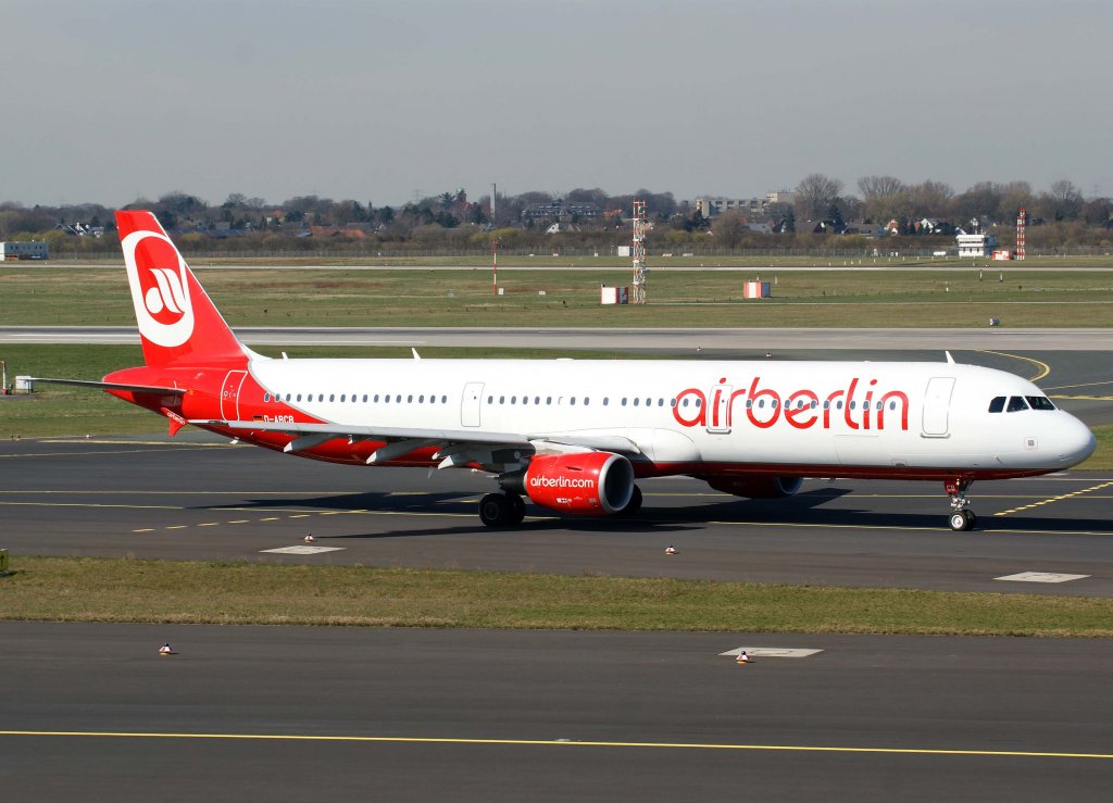 Air Berlin, D-ABCB, Airbus A 312-200, 20.03.2011, DUS-EDDL, Dsseldorf, Germany 

