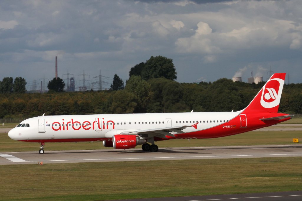 Air Berlin, D-ABCC, Airbus, A 321-200, 22.09.2012, DUS-EDDL, Dsseldorf, Germany

