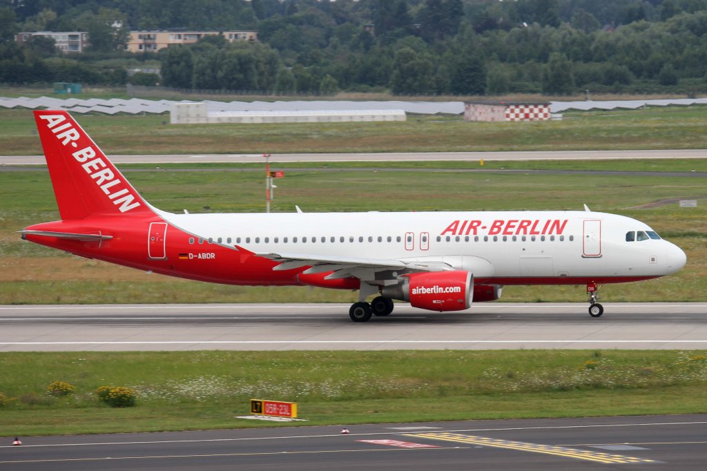 Air Berlin, D-ABDR, Airbus, A 320-200, 11.08.2012, DUS-EDDL, Dsseldorf, Germany 