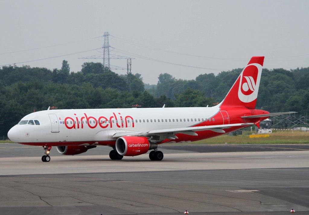 Air Berlin, D-ABDY, Airbus, A 320-200, 01.07.2013, DUS-EDDL, Dsseldorf, Germany 