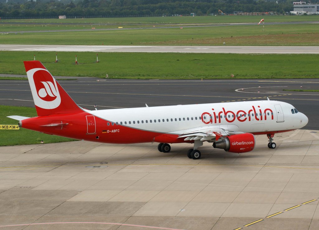 Air Berlin, D-ABFC, Airbus A 320-200, 28.07.2011, DUS-EDDL, Dsseldorf, Germany 

