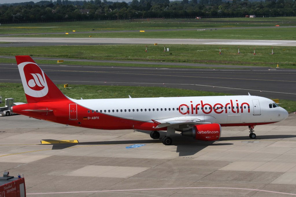 Air Berlin, D-ABFK, Airbus, A 320-200, 11.08.2012, DUS-EDDL, Dsseldorf, Germany 

