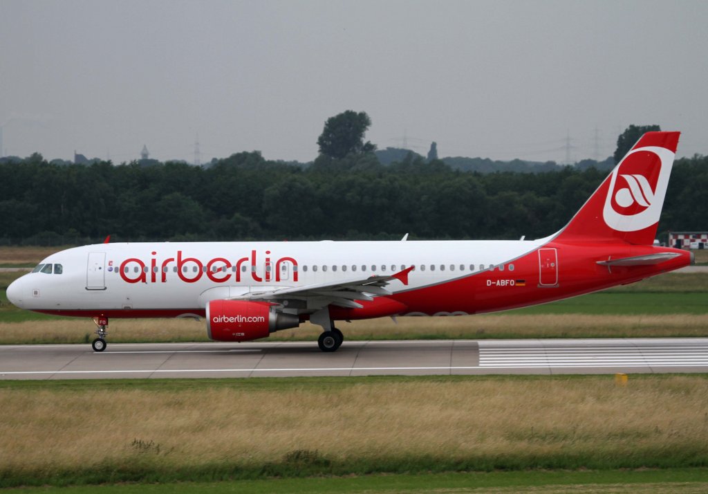 Air Berlin, D-ABFO, Airbus, A 320-200, 01.07.2013, DUS-EDDL, Düsseldorf, Germany 