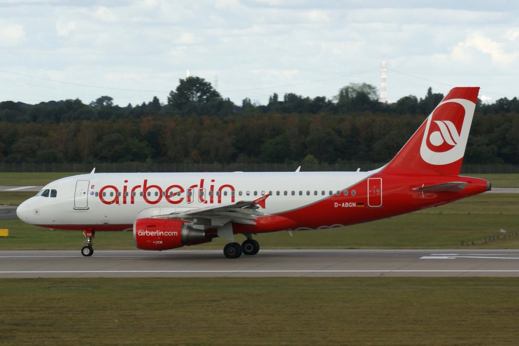 Air Berlin, D-ABGN, Airbus, A 319-100, 22.09.2012, DUS-EDDL, Dsseldorf, Germany 