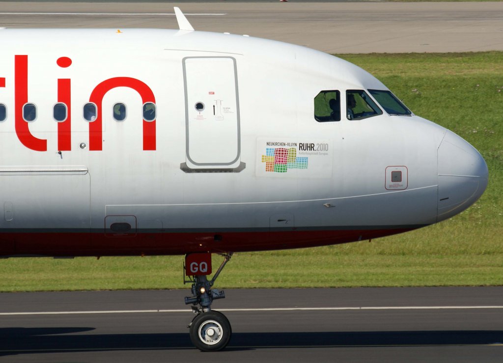Air Berlin, D-ABGQ, Airbus A 319-100 (Neukirchen-Vluyn/Ruhr 2010),2010.09.23, DUS-EDDL, Dsseldorf, Germany

