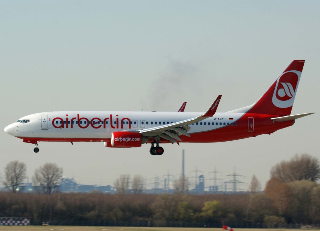 Air Berlin, D-ABKH, Boeing 737-800 WL, 20.03.2011, DUS-EDDL, Dsseldorf, Germany