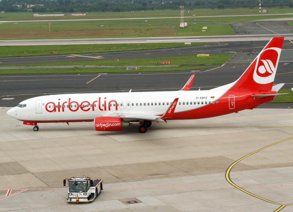 Air Berlin, D-ABKQ, Boeing 737-800 wl, 28.07.2011, DUS-EDDL, Dsseldorf, Germany 

