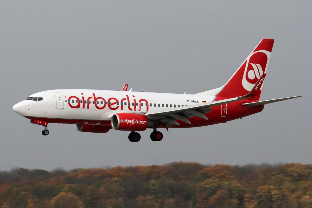 Air Berlin, D-ABLA, Boeing, 737-700 wl, 10.11.2012, DUS-EDDL, Dsseldorf, Germany