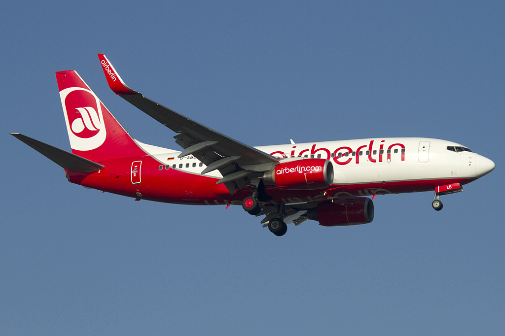 Air Berlin, D-ABLB, Boeing, B737-76J, 17.02.2011, FRA, Frankfurt, Germany 





