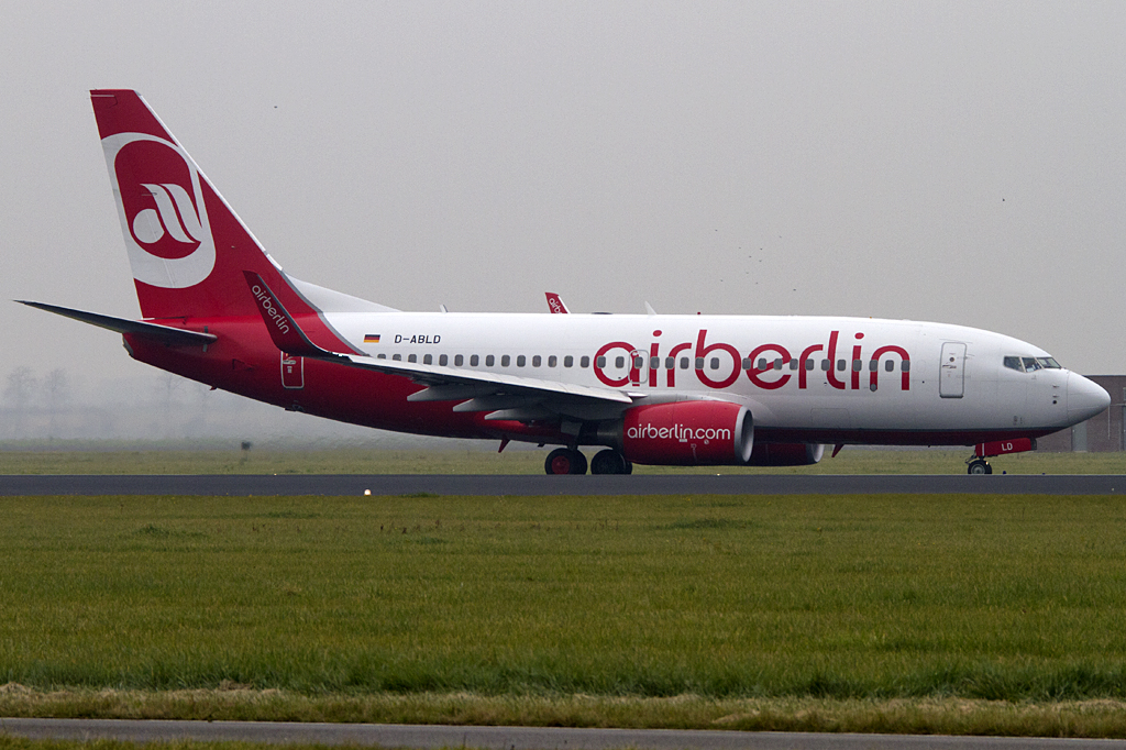 Air Berlin, D-ABLD, Boeing, B737-76J, 28.10.2011, AMS, Amsterdam, Netherlands



