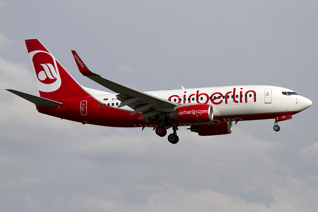 Air Berlin, D-AGEC, Boeing, B737-76J, 07.07.2011, DUS, Duesseldorf, Germany




