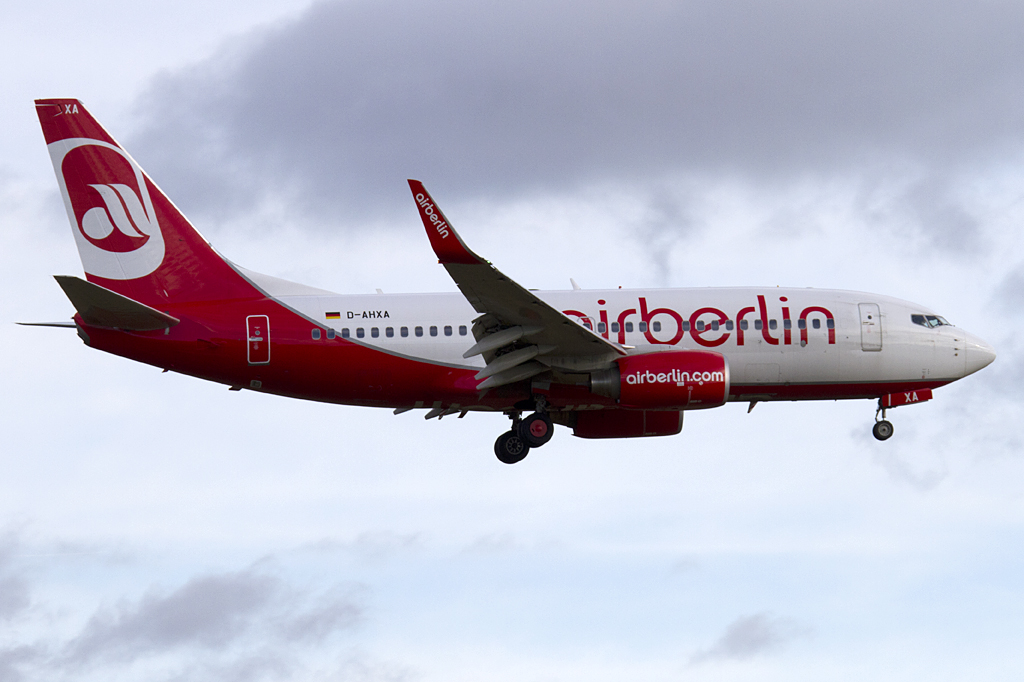 Air Berlin, D-AHXA, Boeing, B737-7K5, 15.01.2011, ZRH, Zuerich, Switzerland 




