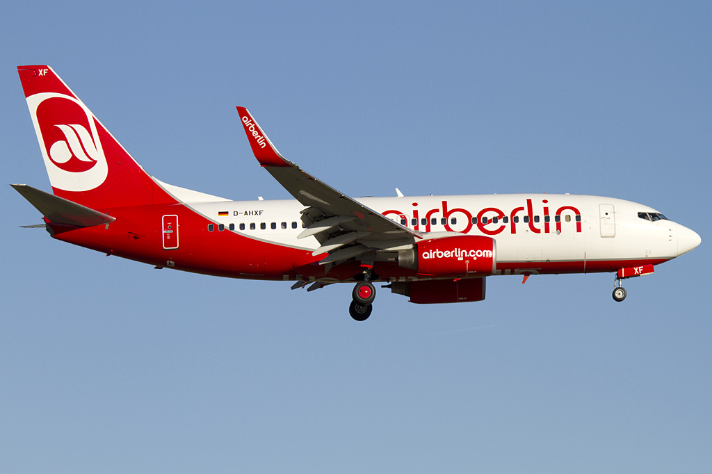 Air Berlin, D-AHXF, Boeing, B737-7K5, 25.05.2011, DUS, Dsseldorf, Germany 




