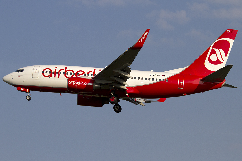 Air Berlin, D-AHXF, Boeing, B737-7K5, 07.06.2011, DUS, Dsseldorf, Germany 




