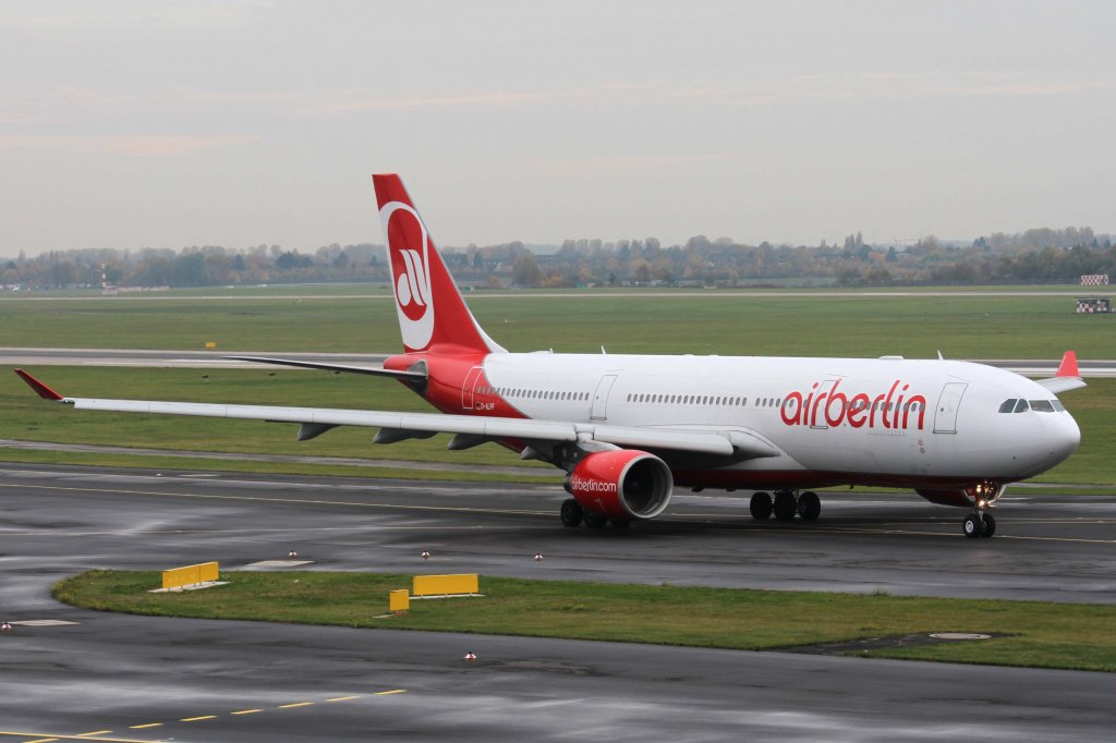 Air Berlin, D-ALPF, Airbus, A 330-200, 10.11.2012, DUS-EDDL, Dsseldorf, Germany 

