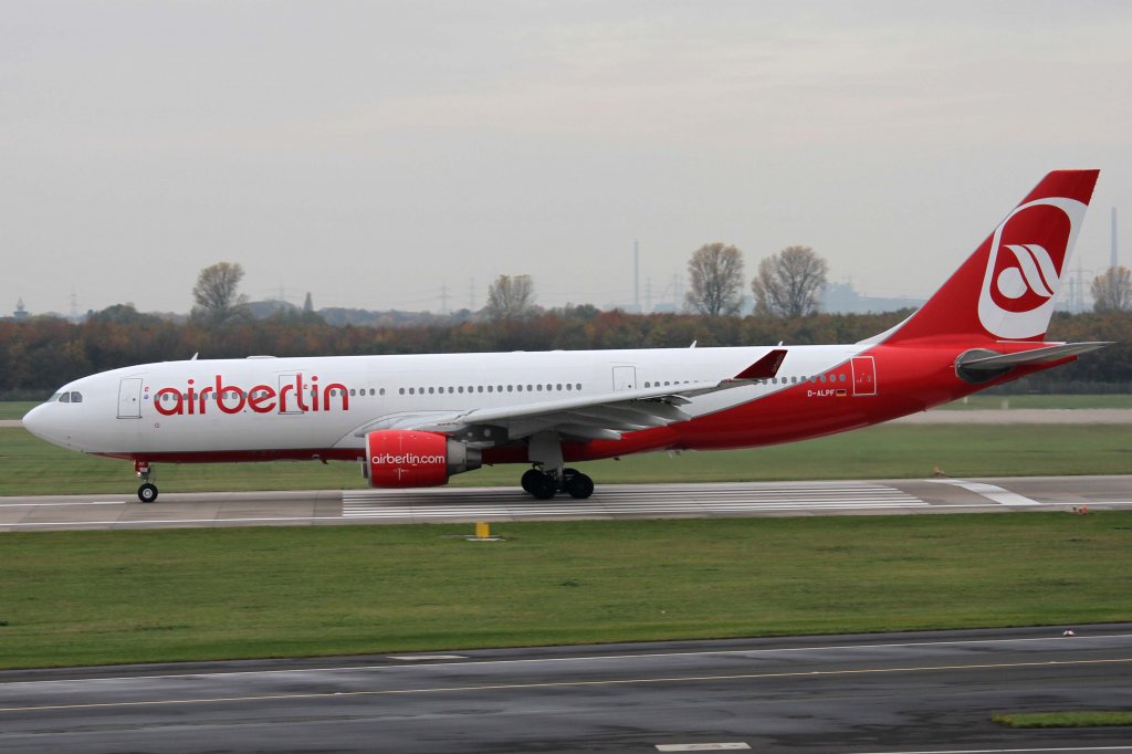 Air Berlin, D-ALPF, Airbus, A 330-200, 10.11.2012, DUS-EDDL, Dsseldorf, Germany 

