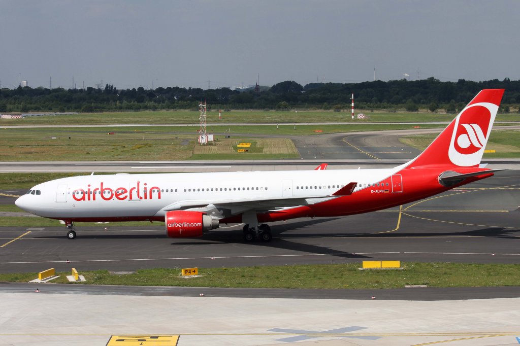 Air Berlin, D-ALPG, Airbus, A 330-200, 11.08.2012, DUS-EDDL, Dsseldorf, Germany 