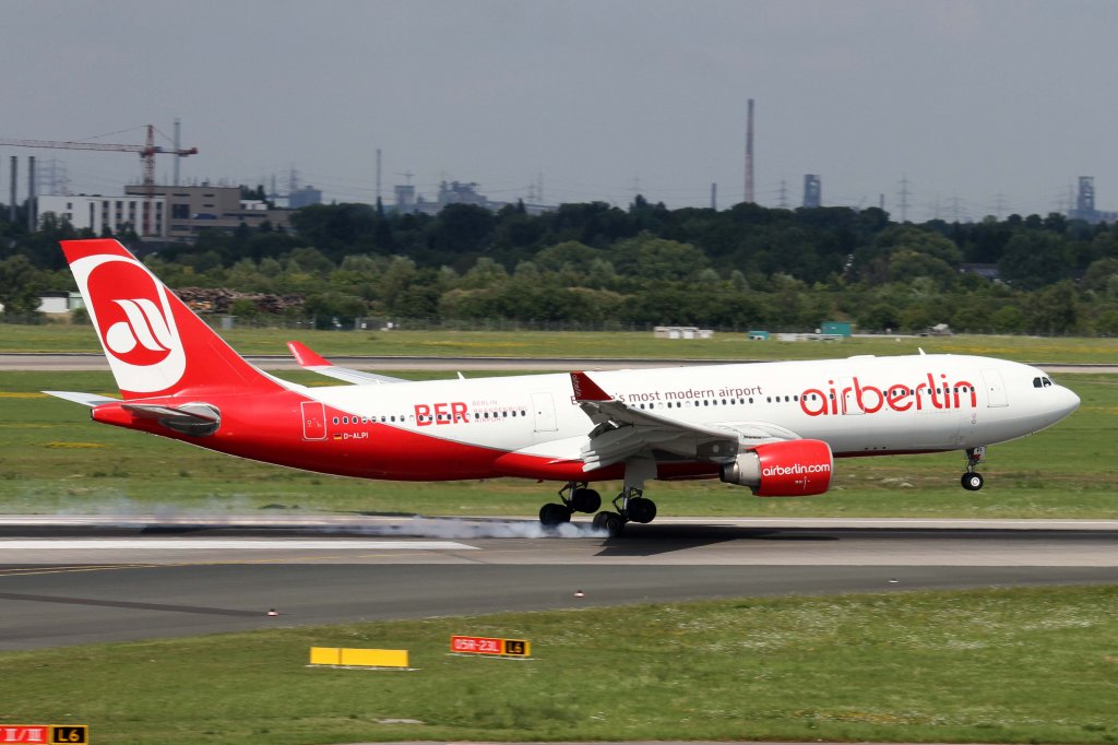 Air Berlin, D-ALPI, Airbus, A 330-200, 11.08.2012, DUS-EDDL, Dsseldorf, Germany 