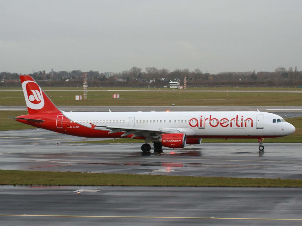 Air Berlin (ex LTU), D-ALSD, Airbus, A 321-200, 06.01.2012, DUS-EDDL, Dsseldorf, Germany 