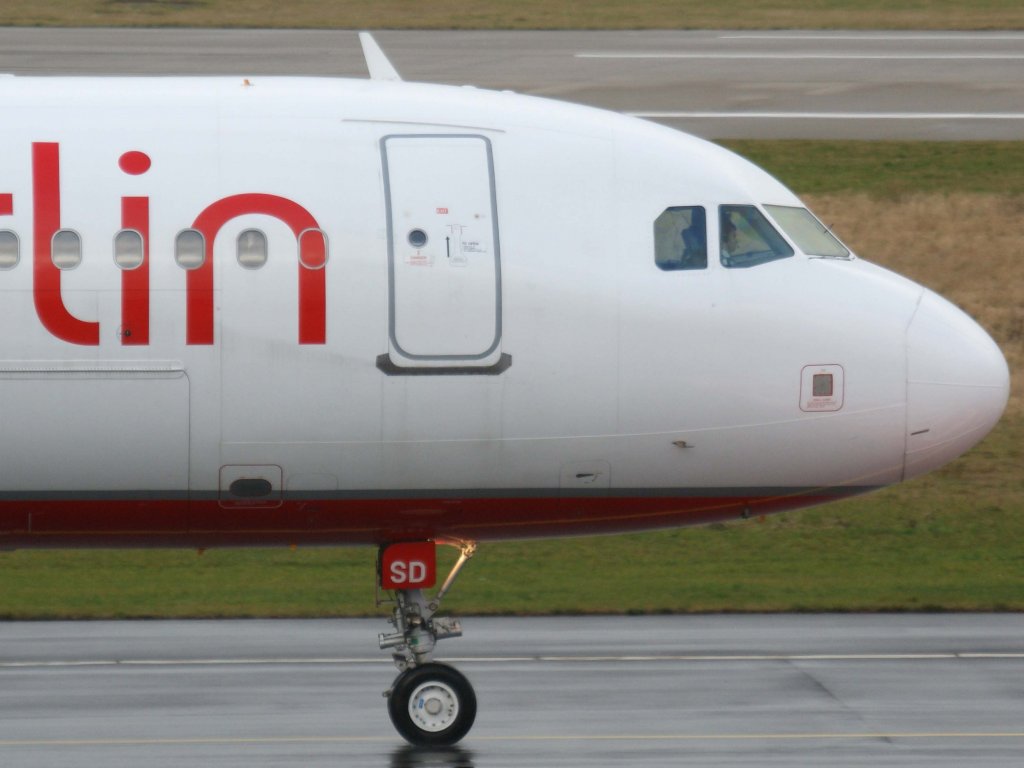 Air Berlin (ex LTU), D-ALSD, Airbus, A 321-200 (Bug/Nose), 06.01.2012, DUS-EDDL, Dsseldorf, Germany 