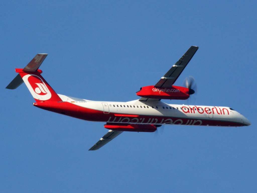 Air Berlin (LGW), D-ABQD, DHC 8Q-400, 13.11.2011, DUS-EDDL, Dsseldorf, Germany 