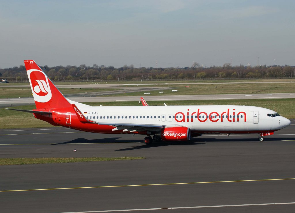 Air Berlin (TUIfly), D-AHFS, Boeing 737-700 WL, 20.03.2011, DUS-EDDL, Dsseldorf, Germany 

