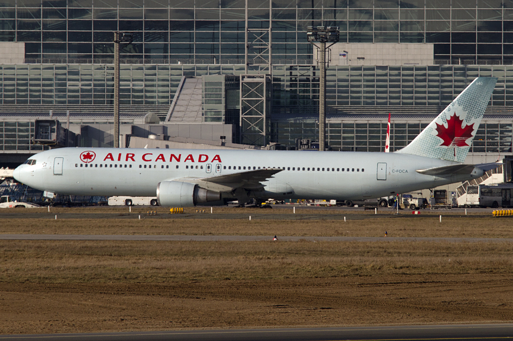 Air Canada, C-FOCA, Boeing, B767-375ER, 09.02.2011, FRA, Frankfurt, Germany 





