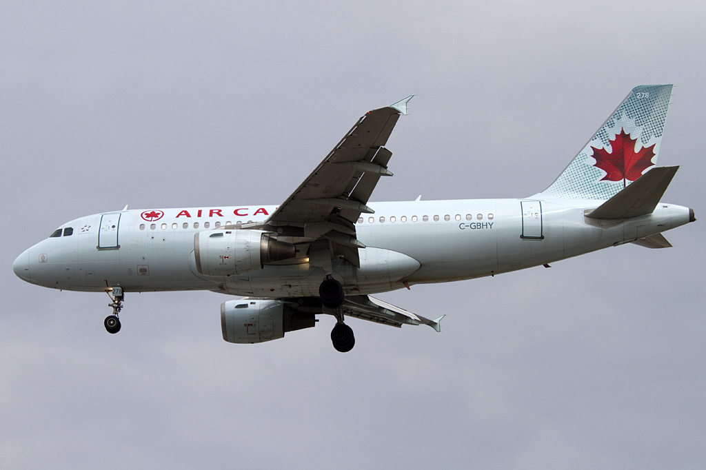 Air Canada, C-GBHY, Airbus, A319-114, 04.09.2011, YYZ, Toronto, Canada


