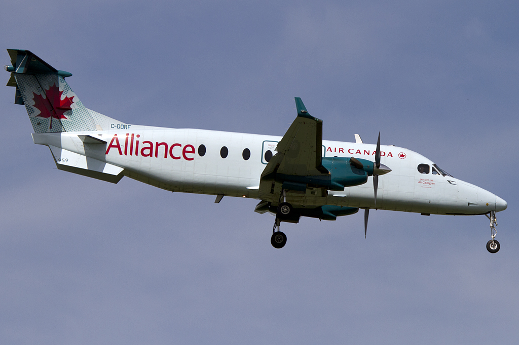 Air Canada - Express, C-GORF, Beechcraft, 1900D, 31.08.2011, YUL, Montreal, Canada
