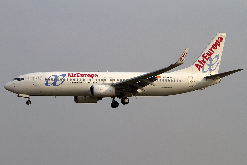 Air Europa, EC-IDA, Boeing, B737-86Q, 08.09.2012, BCN, Barcelona, Spain 




