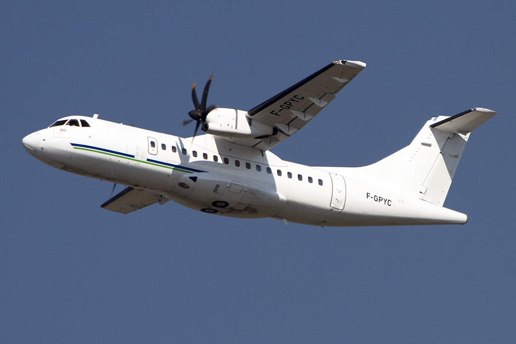 Air France - Airlinair, F-GPYC, Aerospatiale, ATR-42-500, 06.09.2012, TLS, Toulouse, France 





