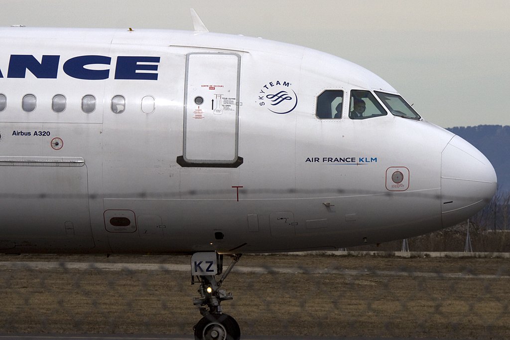 Air France, F-GFKZ, Airbus, A320-211, 27.02.2010, MXP, Mailand, Italy 

