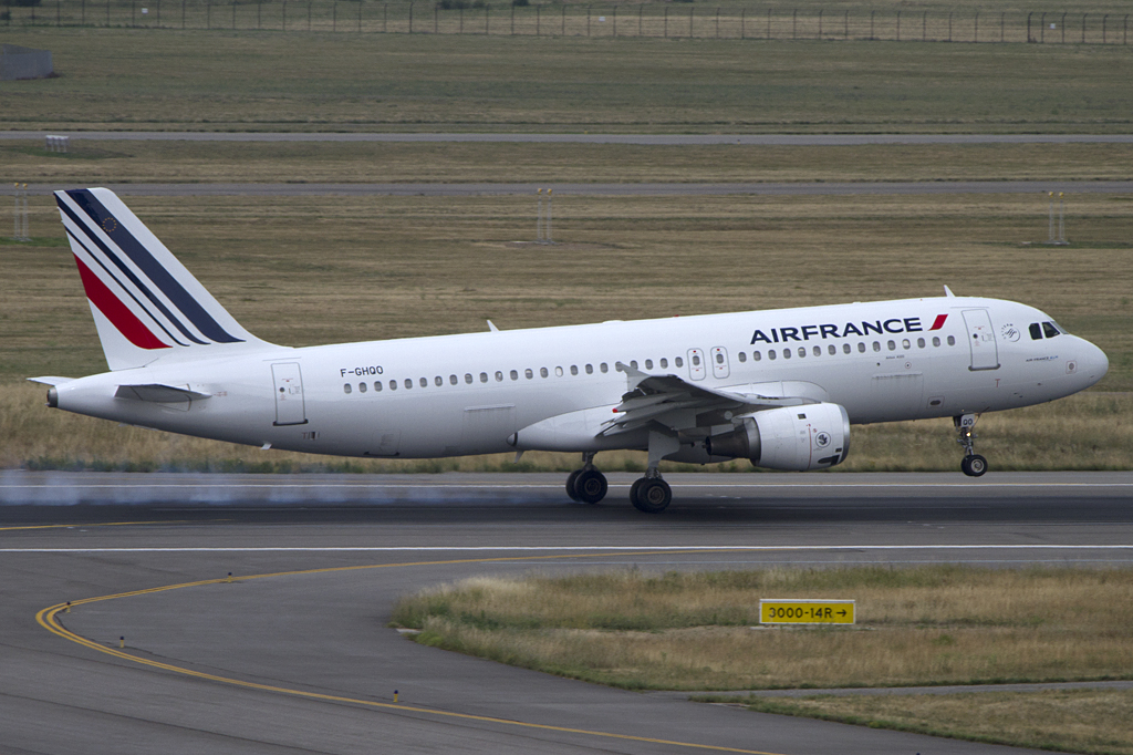 Air France, F-GHQO, Airbus, A320-211, 21.06.2011, TLS, Toulouse, France 





