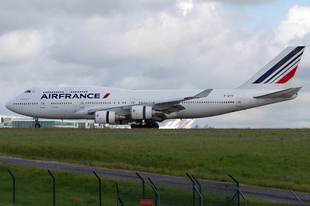 Air France, F-GITF, Boeing, B747-428, 01.05.2012, CDG, Paris, France




