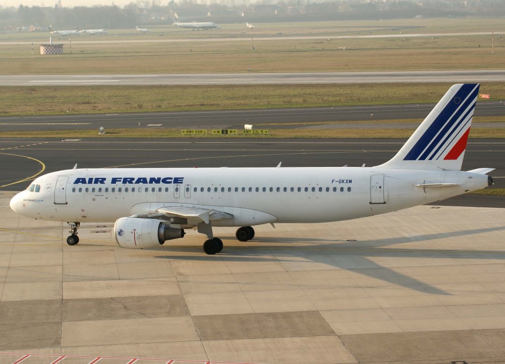 Air France, F-GKXM, Airbus A 320-200, 04.03.2011, DUS-EDDL, Dsseldorf, Germany