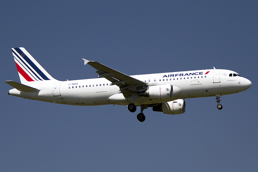 Air France, F-GKXV, Airbus, A320-214, 18.08.2012, CDG, Paris, France 




