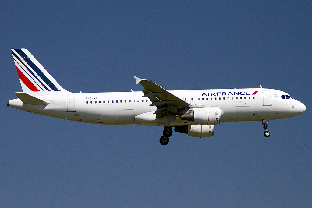 Air France, F-GKXZ, Airbus, A320-214, 18.08.2012, CDG, Paris, France 







