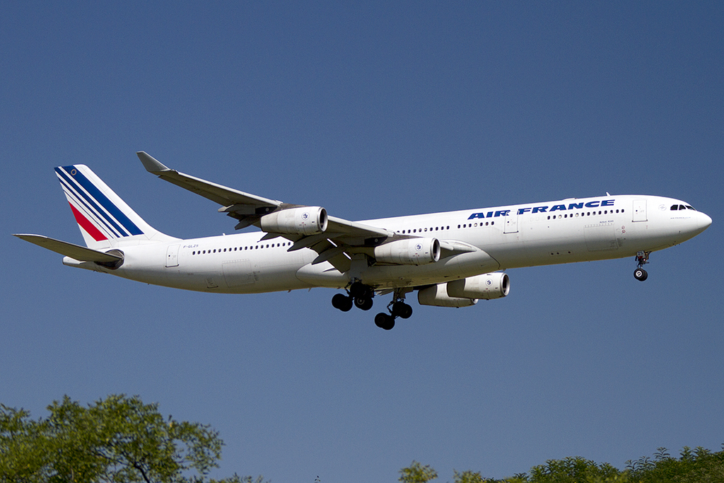 Air France, F-GLZS, Airbus, A340-312, 18.08.2012, CDG, Paris, France 



