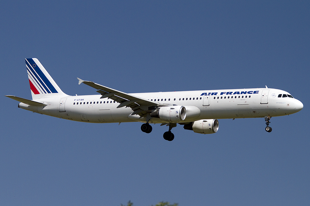Air France, F-GTAK, Airbus, A321-211, 18.08.2012, CDG, Paris, France 





