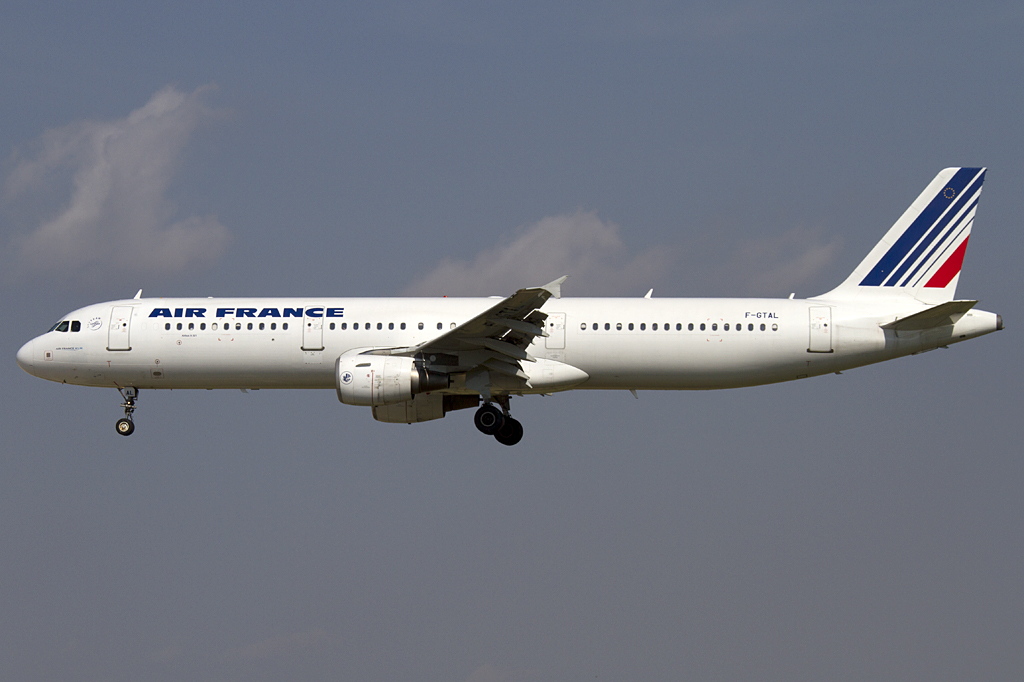 Air France, F-GTAL, Airbus, A321-211, 06.09.2010, BCN, Barcelona, Spain 




