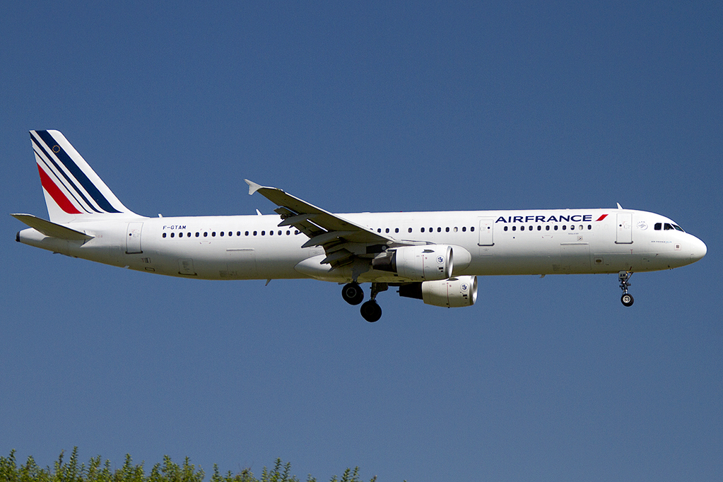 Air France, F-GTAM, Airbus, A321-211, 18.08.2012, CDG, Paris, France 




